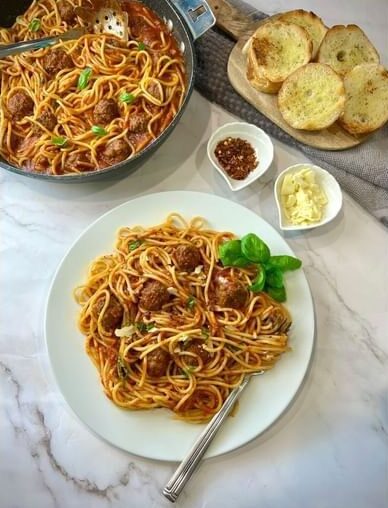 Spaghetti Meatballs