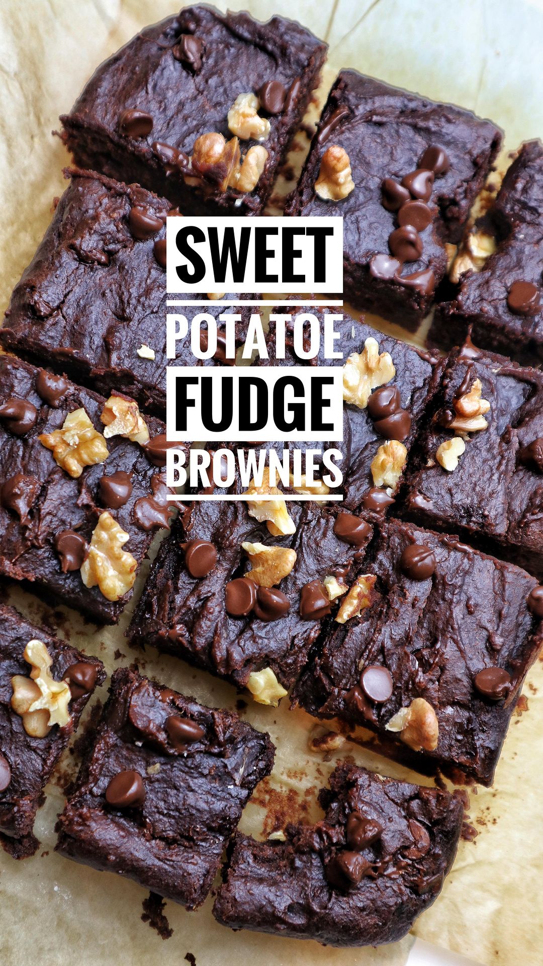 Sweet Potato Fudge Brownies (Vegan) from whenmeateatsveg