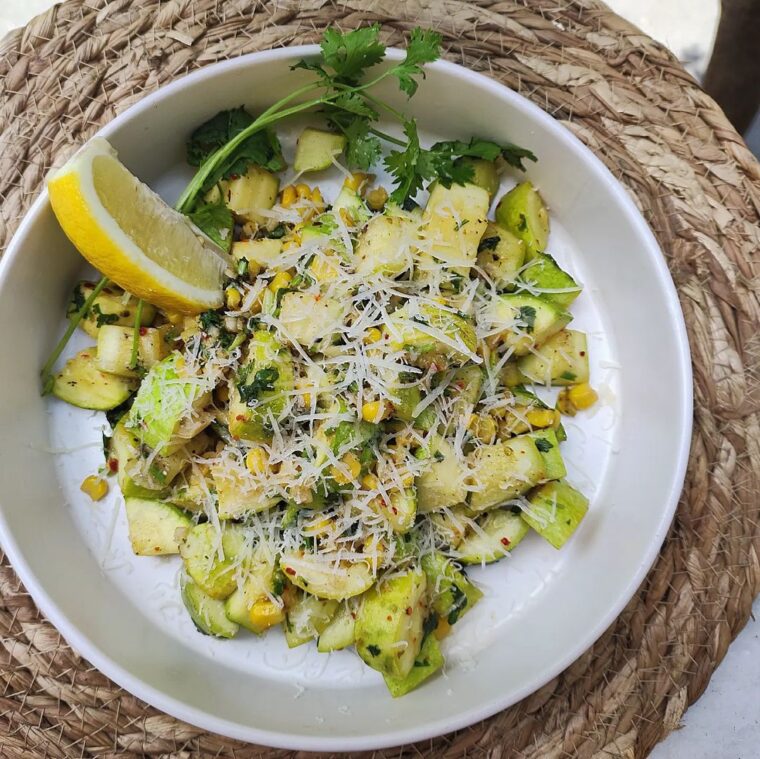 Zucchini & Corn Salad