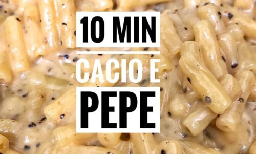 10 Minute Cacio E Pepe