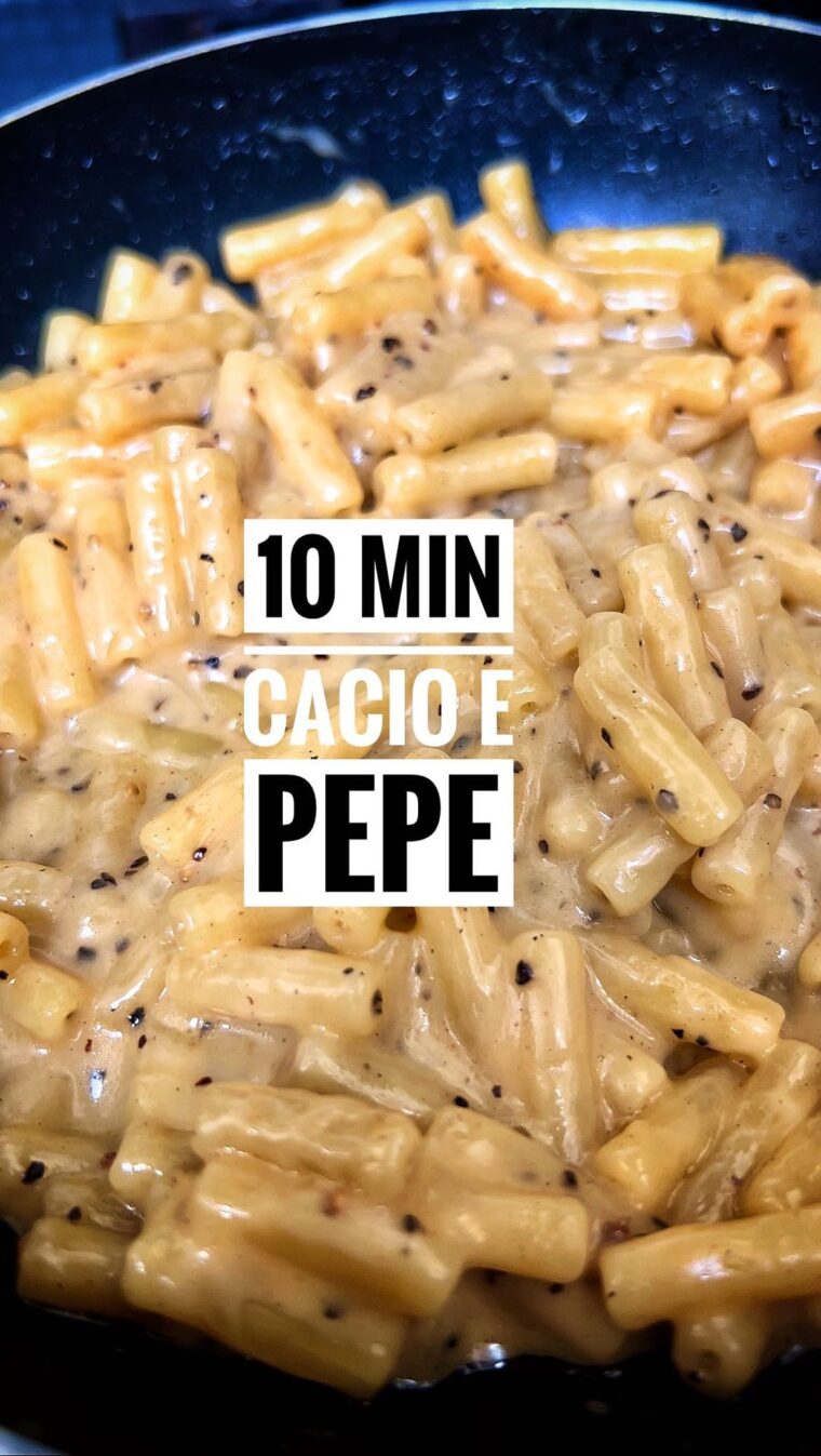 10 Minute Cacio E Pepe
