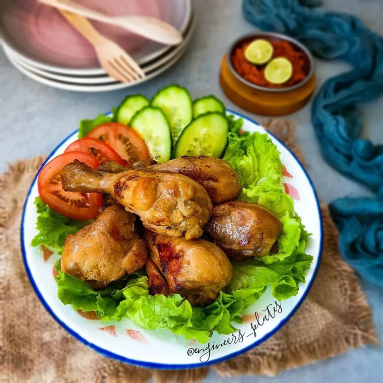 Ayam Goreng Bacem (Marinated Fried Chicken)