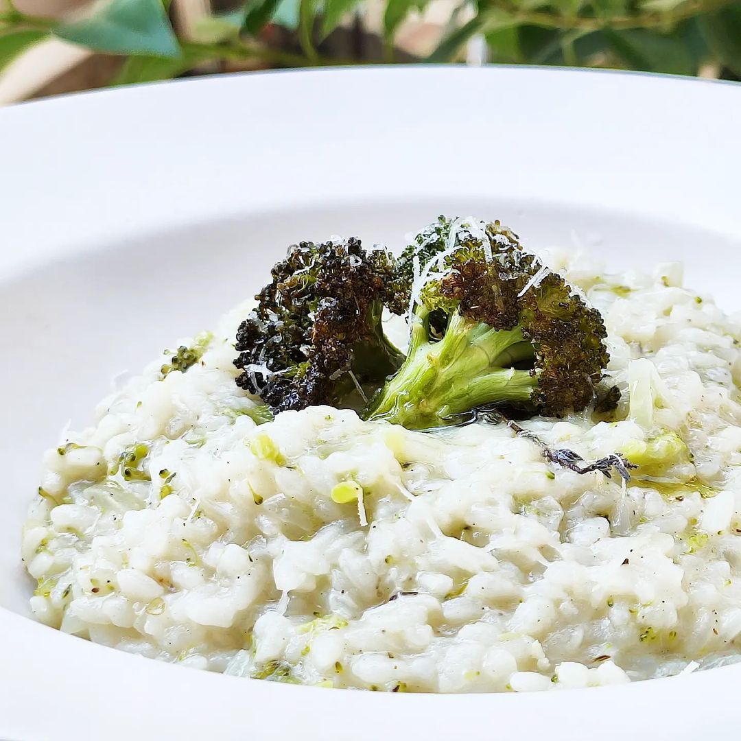 Broccoli Risotto from wondernonieskitchen