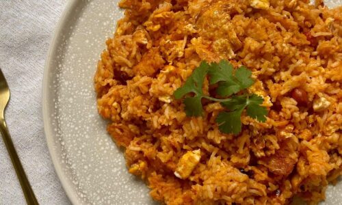 Chilli Oil And Egg Fried Rice