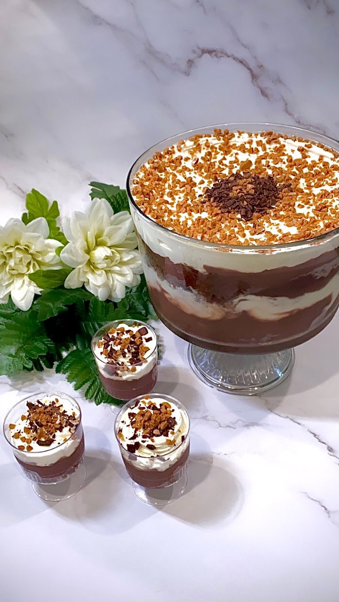 Chocolate Skor Trifle