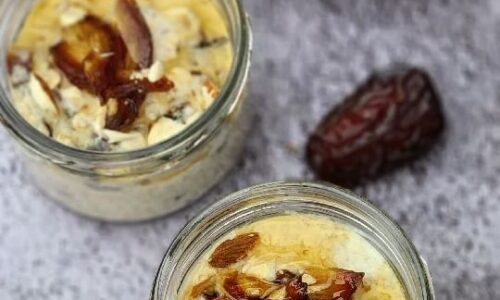 Easy Date Overnight Oats