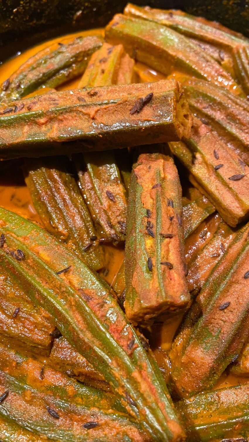 Easy Masala Bhindi From @katz__kitchen - ResepMamiku.com