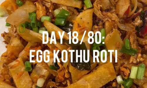 Egg Kothu Roti