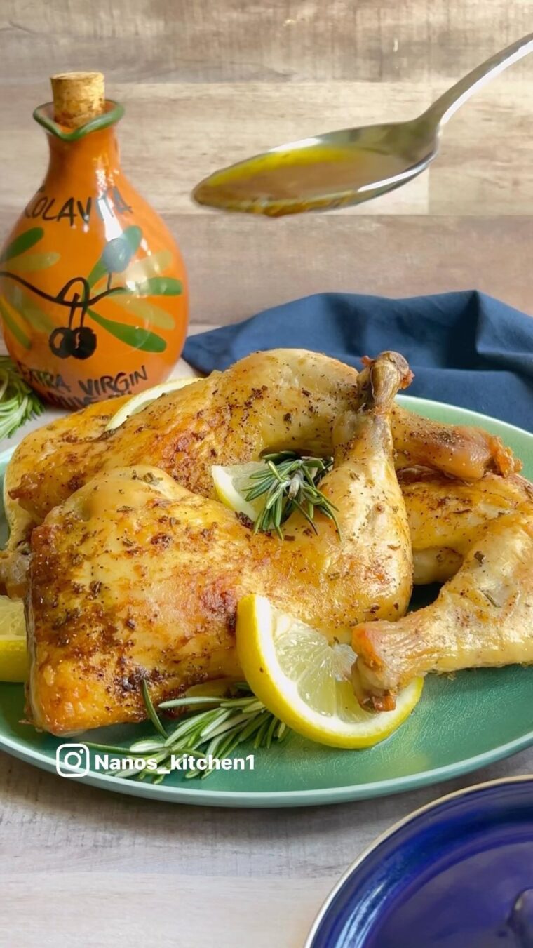 Greek Style Roasted Chicken