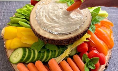 Homemade Veggie Dip - Food Recipes dari Yogurt