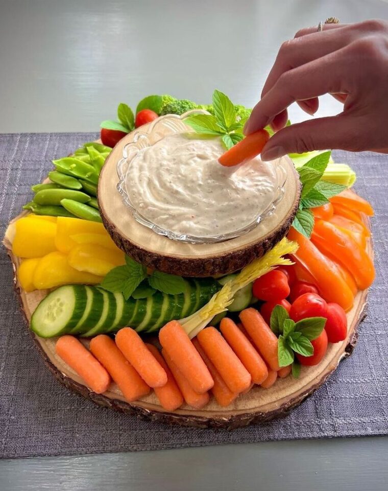 Homemade Veggie Dip