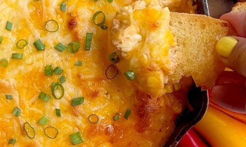 Honey Sriracha Chicken Dip -  dari Cheese and Chicken