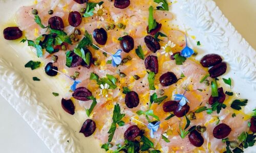 Italian Mahi Carpaccio Crudo - Food Recipes dari Fish