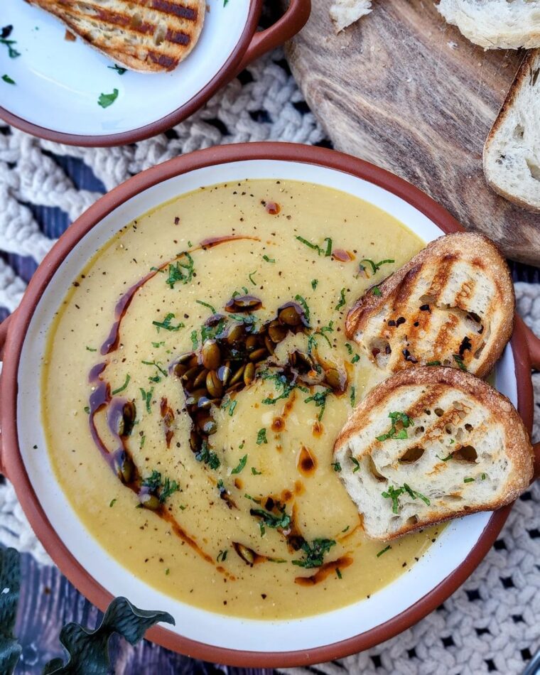 Lentil & Pumpkin Soup