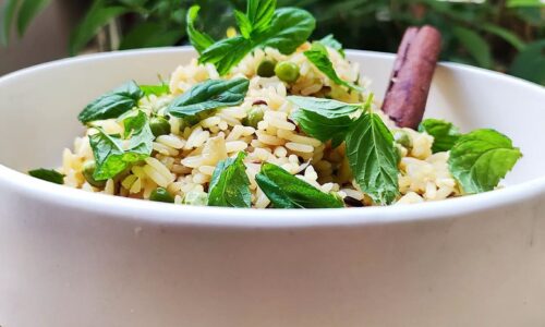 Matar Pulao (Peas Pilaf)
