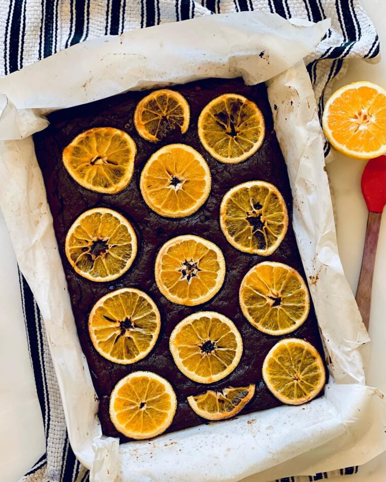 Orange Brownies