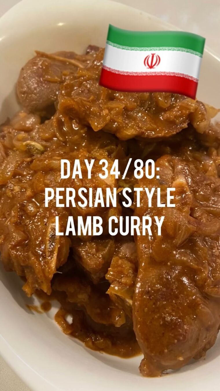 Persian Style Lamb Curry