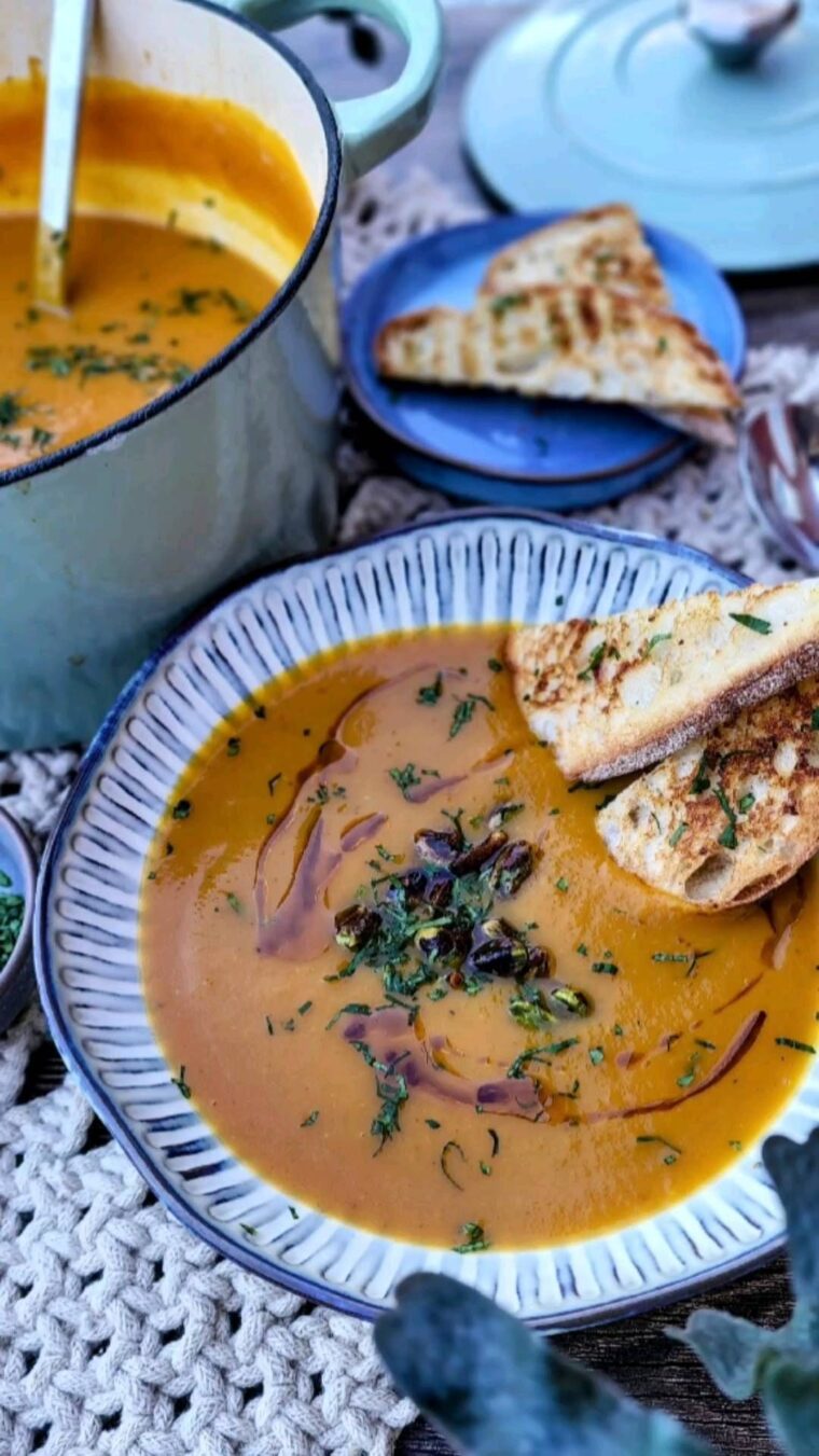 Pumpkin & Saffron Soup