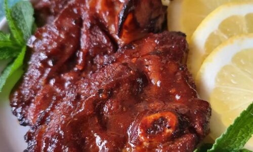 Sticky Honey Bbq Lamb Chops