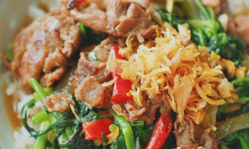 Stir Fry Water Spinach - Food Recipes dari Spinach