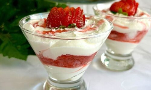 Strawberry Short Cake Trifle