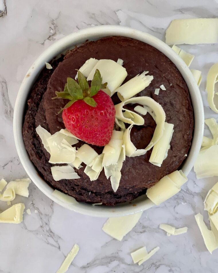 Baked Chocolate And Banana Oats