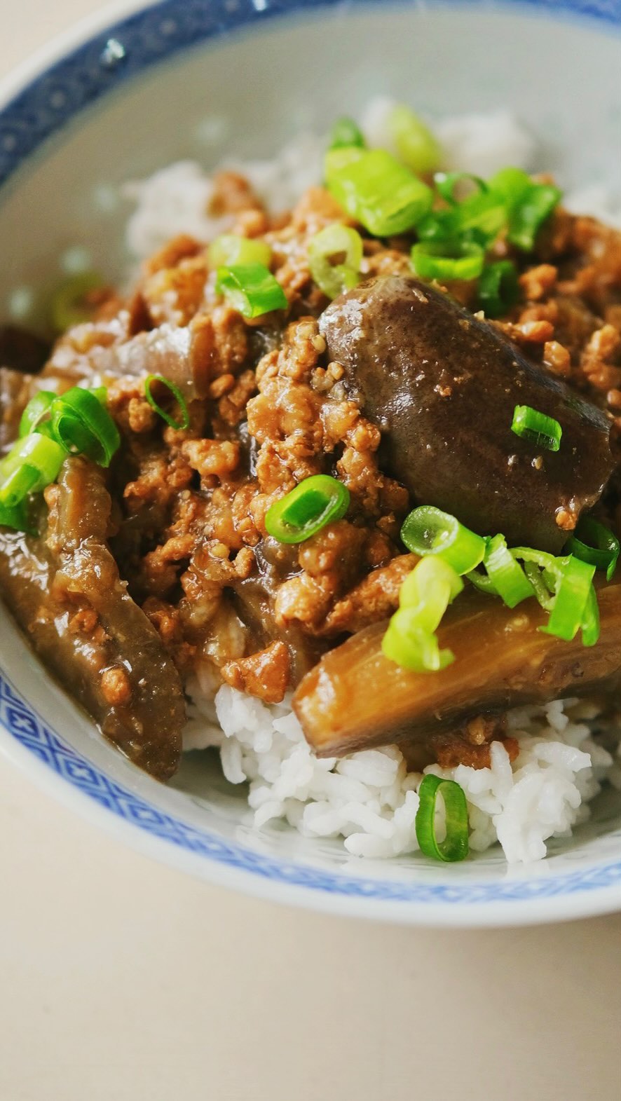 Braised Eggplant With Minced Meat from stirwithme