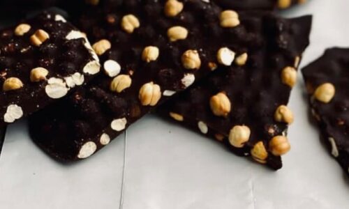 Chocolate Chickpea Bark - Snacks & Sweets dari Chickpea
