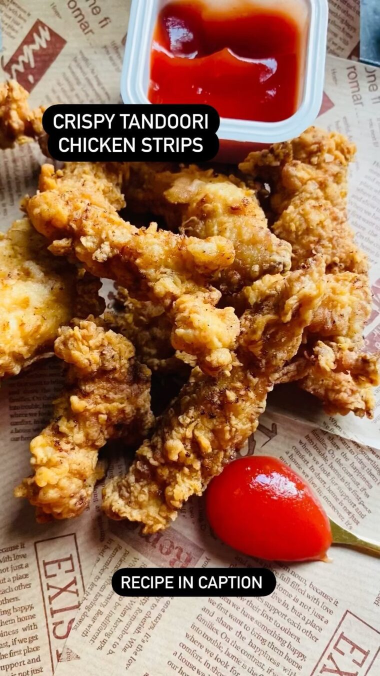Crispy Tandoori Chicken Strips