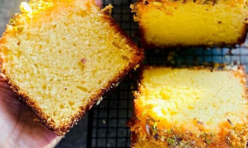 Easiest Orange & Pistachios Cake