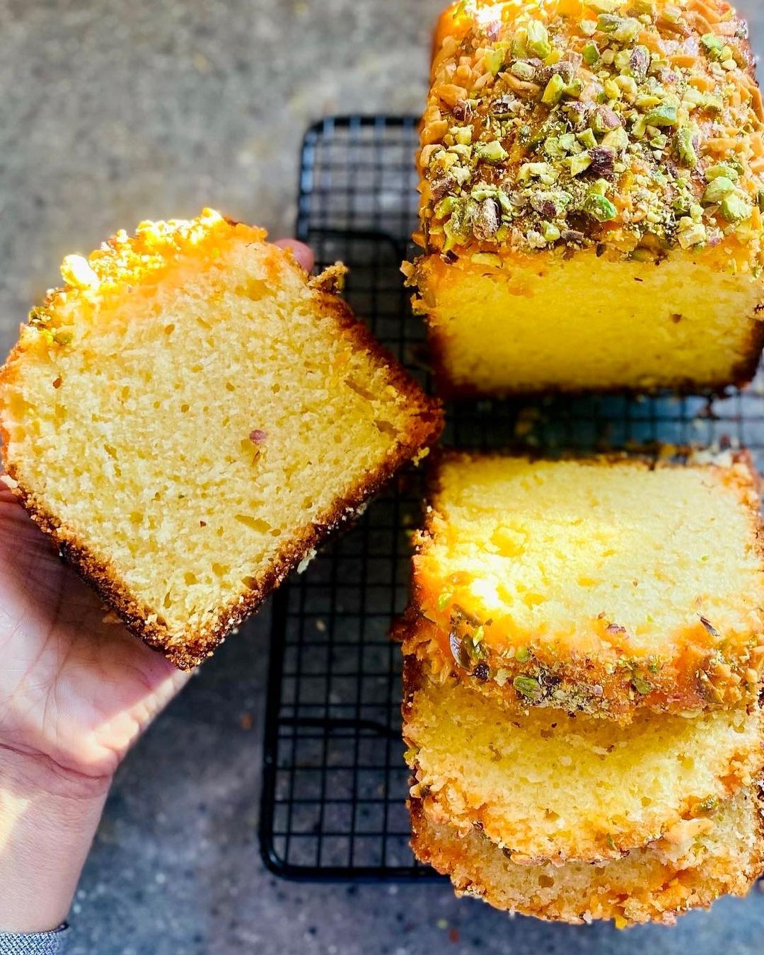 Easiest Orange & Pistachios Cake from bon_appetit_by_nadia