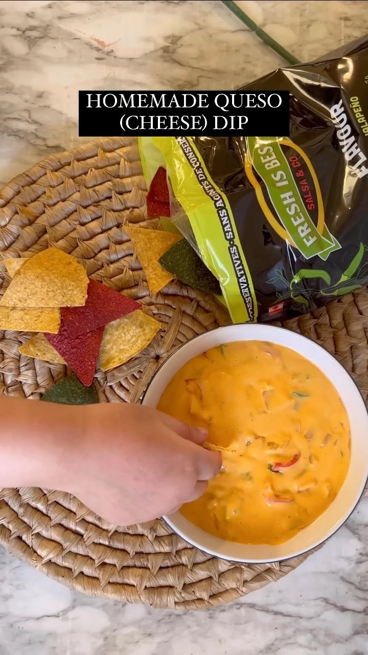 Homemade Queso (Cheese) Dip