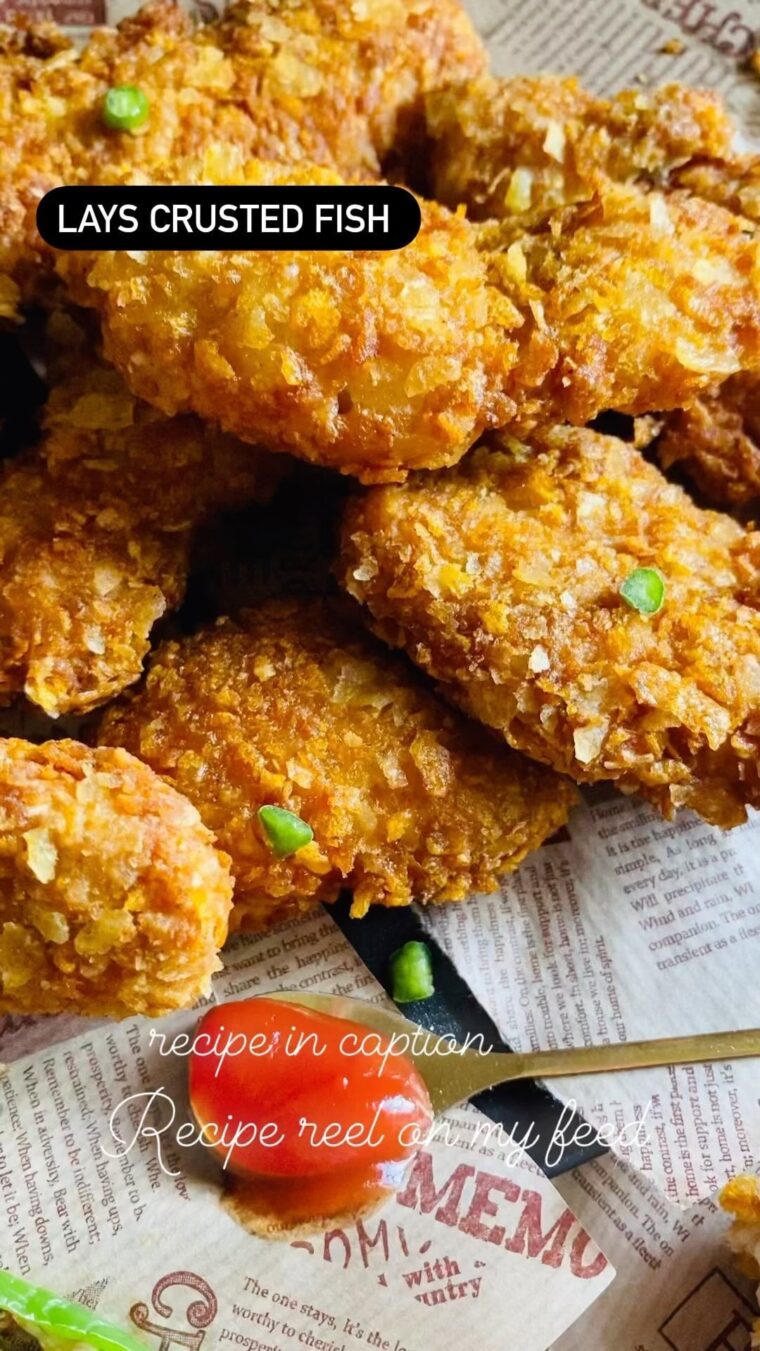 Lays Crusted Crispy Fish