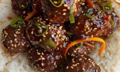 Orange Teriyaki Meatballs