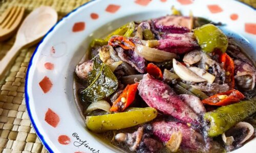 Oseng Cumi / Stir-fried Whole Squid