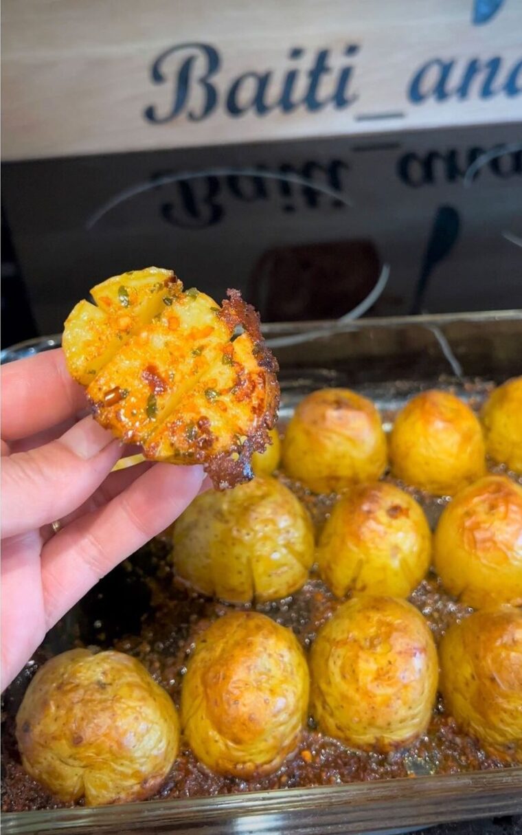 Parmesan Crusted Oven Roasted Potatoes