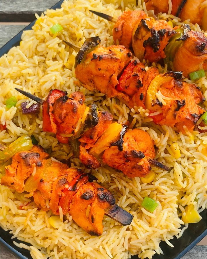 Peri Peri Chicken &amp; Veggie Rice from @bon_appetit_by_nadia ...