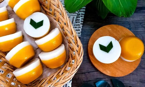 Pumpkin Pie Cake (Kue Talam Labu Kuning)