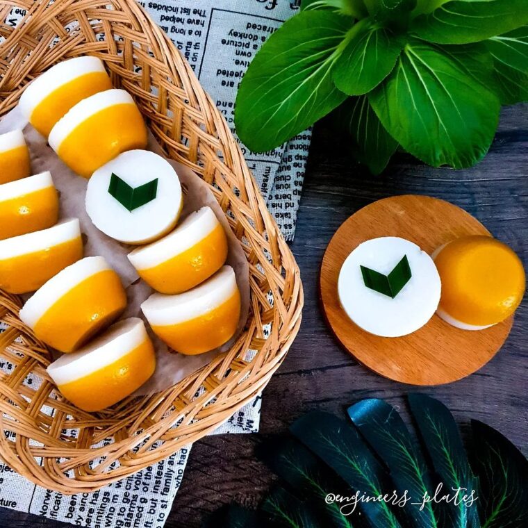 Pumpkin Pie Cake (Kue Talam Labu Kuning)