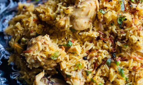 Punjabi Yakhni Pulao -  dari Chicken and Rice