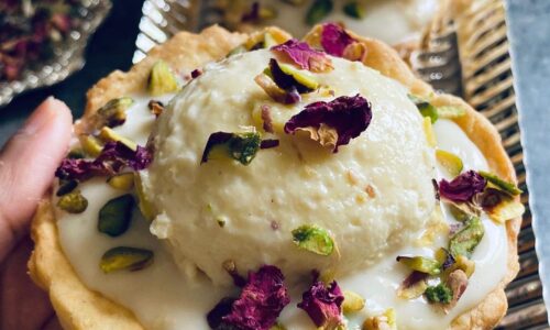 Rasmalai Tart - Cake & Bread Recipes dari Milk