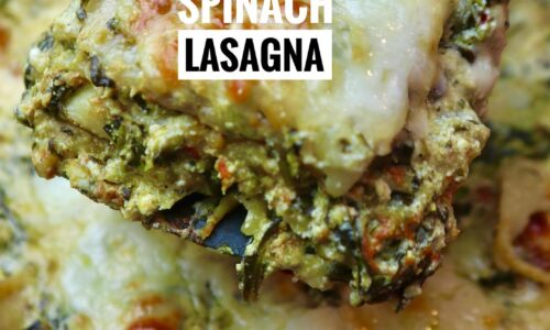 Ricotta Spinach Courgette Lasagna