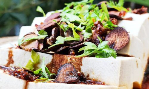 Steamed Tofu With Chilli Oil - Food Recipes dari Tofu