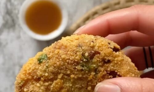 Crispy Chicken &Amp; Potato Cutlet