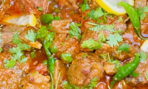Dhaba Style Mutton Karahi