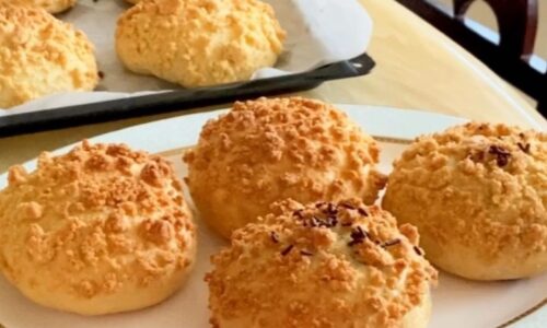 Soboro Ppang / Korean Streusel Bread