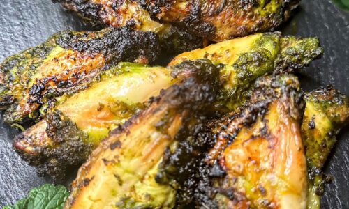 Green Chicken Flat Wings