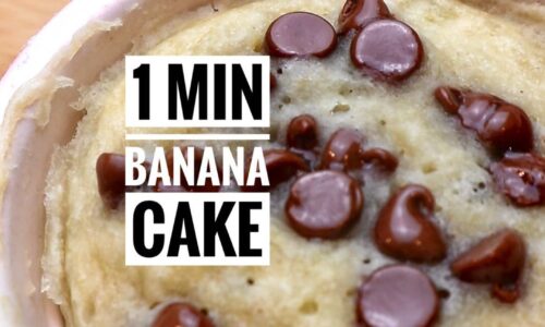 1 Minute Banana Bread Cake - Cake & Bread Recipes dari Banana