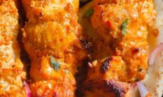 Achari Chicken Kebabs