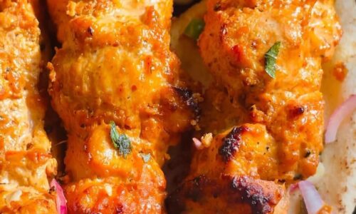 Achari Chicken Kebabs